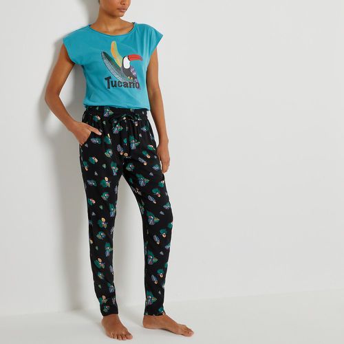 Toucan Print Pyjamas with Short Sleeves - LA REDOUTE COLLECTIONS - Modalova