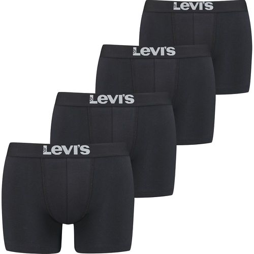 Pack of 4 Hipsters in Cotton - Levi's - Modalova