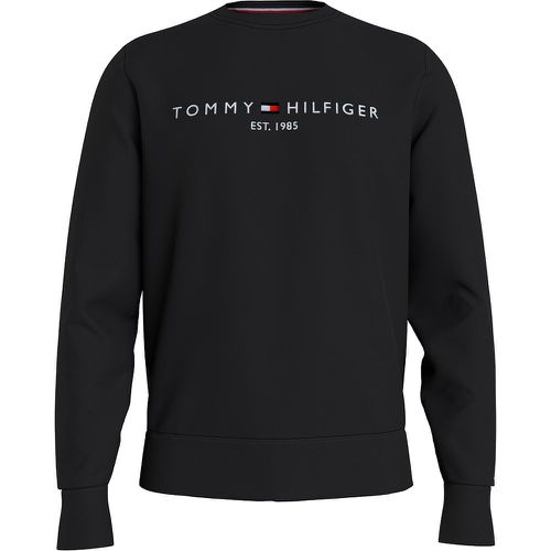 Logo Print Sweatshirt in Cotton Mix with Crew Neck - Tommy Hilfiger - Modalova