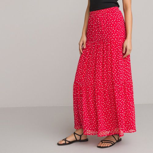 Floral Ruffled Maxi Skirt - LA REDOUTE COLLECTIONS - Modalova
