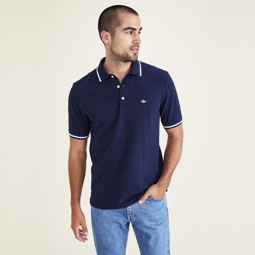Cotton Polo Shirt with Short Sleeves - Dockers - Modalova