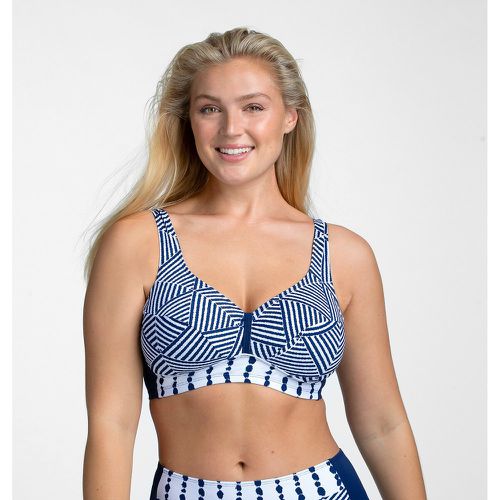 Azur Printed Bikini Top without Underwiring - Miss Mary of Sweden - Modalova