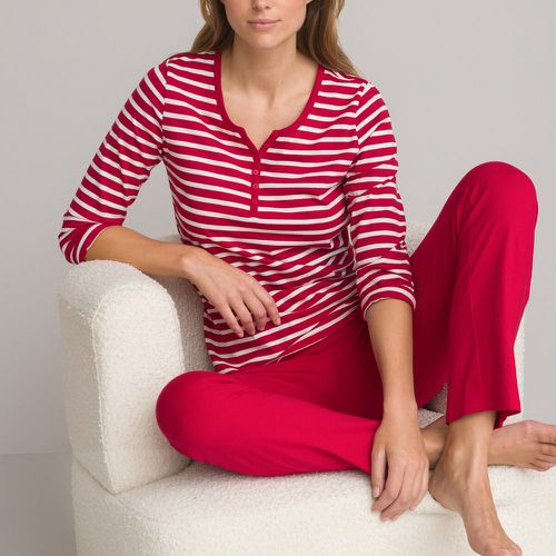 Organic Cotton Jersey Pyjamas - LA REDOUTE COLLECTIONS - Modalova
