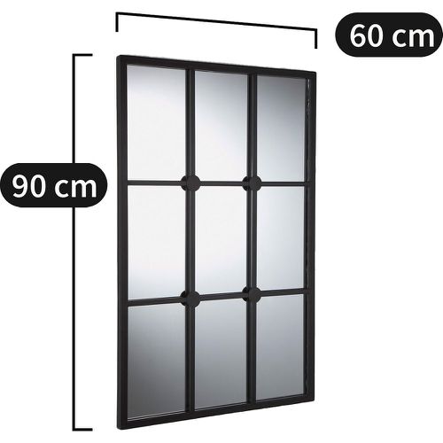 Lenaig 60 x 90cm Metal Window Style Mirror - LA REDOUTE INTERIEURS - Modalova