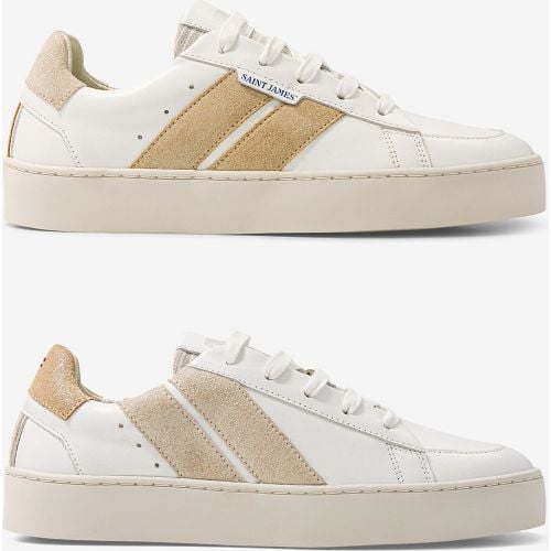 High Slash Leather Trainers - CAVAL - Modalova