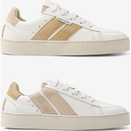 High Slash Leather Trainers - CAVAL - Modalova