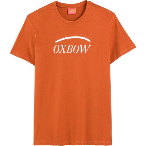 Graphic Logo Print T-Shirt in Cotton Mix with Short Sleeves - Oxbow - Modalova