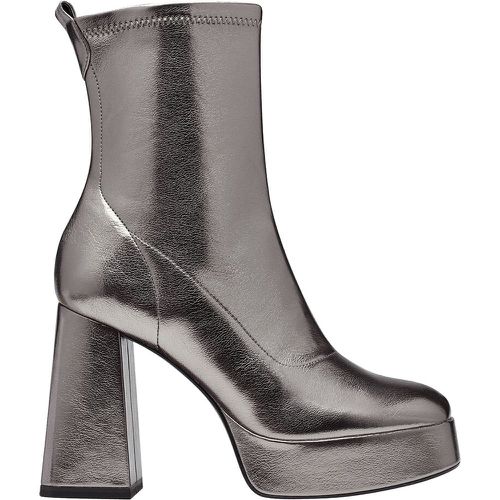 Metallic Platform Ankle Boots - tamaris - Modalova