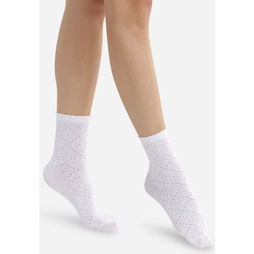 Pair of Madame Pointelle Socks in Cotton Mix - Dim - Modalova