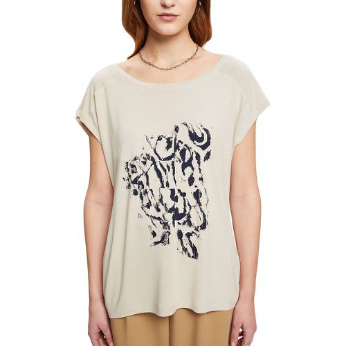 Printed Short Sleeve T-Shirt - Esprit - Modalova