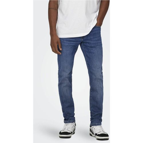 Weft Straight Jeans in Mid Rise - Only & Sons - Modalova