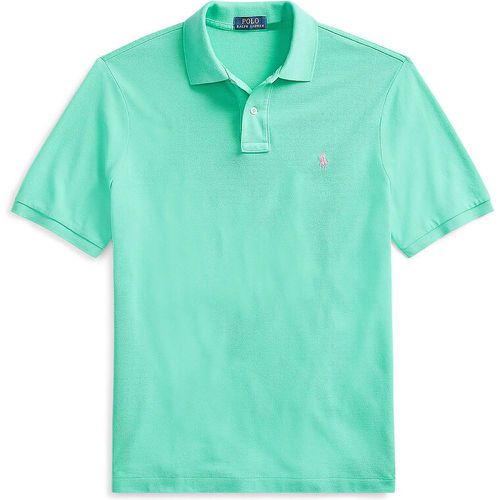 Cotton Slim Fit Polo Shirt with Short Sleeves - Polo Ralph Lauren - Modalova