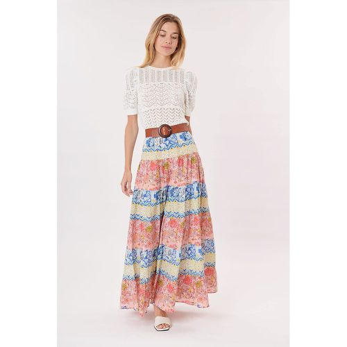 Villiers Printed Maxi Skirt in Cotton - DERHY - Modalova
