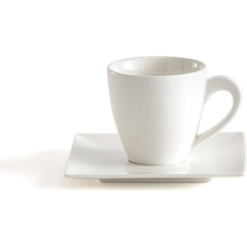 Set of 4 Hivane Espresso Cups & Saucers - LA REDOUTE INTERIEURS - Modalova
