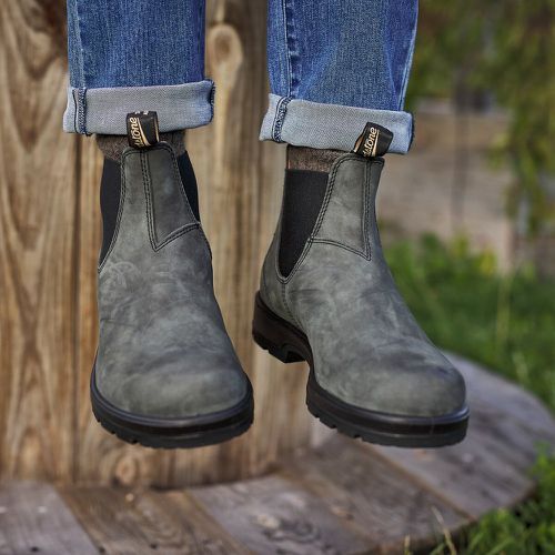 Leather Elasticated Chelsea Ankle Boots - Blundstone - Modalova