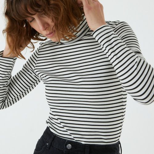 Breton Striped Turtleneck T-Shirt - LA REDOUTE COLLECTIONS - Modalova