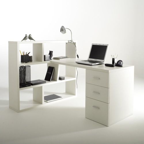 Fénon Reversible Desk with Bookcase - SO'HOME - Modalova
