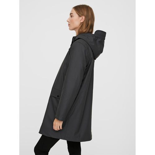 Hooded Mid-Length Raincoat - Vero Moda - Modalova