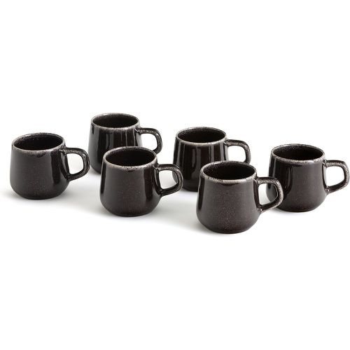 Set of 6 Boldi Reactive Enamel Stoneware Coffee Mugs - LA REDOUTE INTERIEURS - Modalova