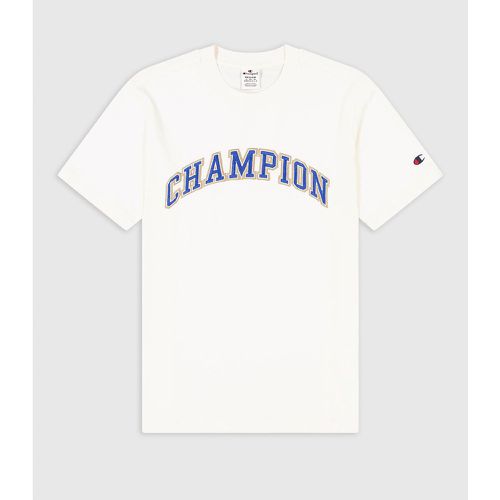 Bookstore Embroidered Logo T-Shirt in Cotton with Short Sleeves - Champion - Modalova