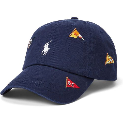 Cotton Classic Sports Cap with Embroidered Logos - Polo Ralph Lauren - Modalova