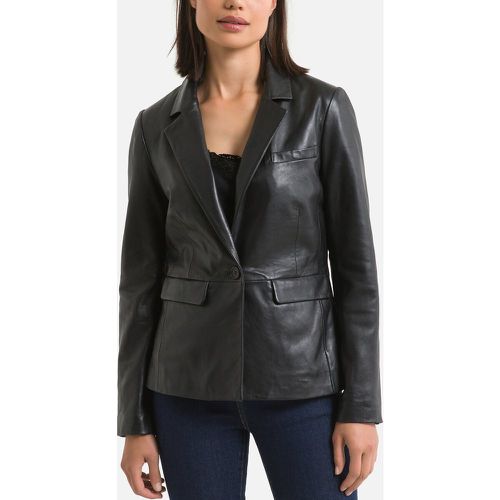 Nappa Leather Fitted Jacket - Anne weyburn - Modalova