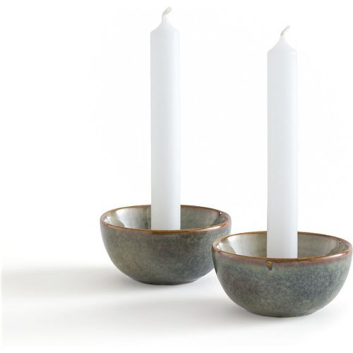 Set of 2 Nelina Ceramic Candle Holders - LA REDOUTE INTERIEURS - Modalova