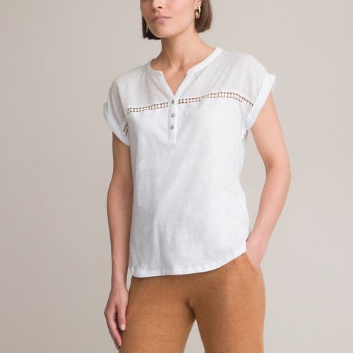 Cotton Slub T-Shirt - Anne weyburn - Modalova