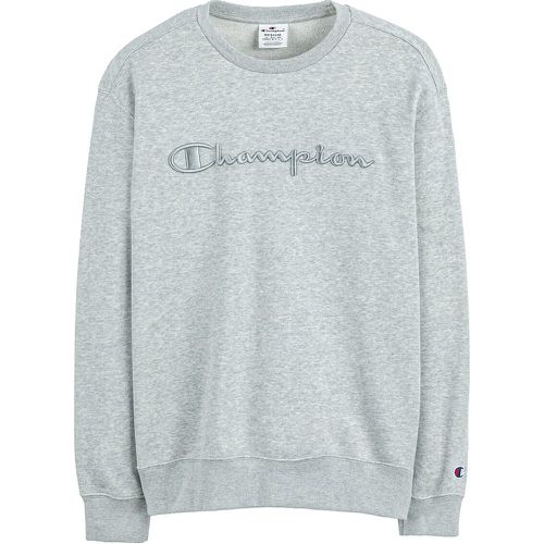 Embroidered Logo Sweatshirt in Cotton Mix with Crew Neck - Champion - Modalova