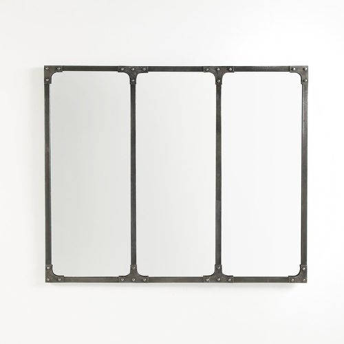 Lenaig Industrial Metal Mirror 120x100cm - LA REDOUTE INTERIEURS - Modalova