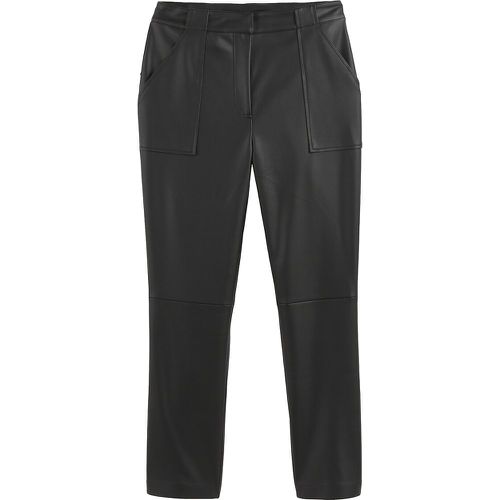 Recycled Faux Leather Trousers, Length 27" - LA REDOUTE COLLECTIONS - Modalova