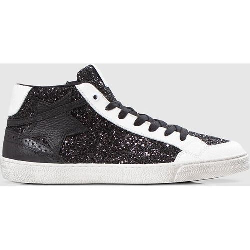 High Top Trainers in Canvas/Leather - IKKS - Modalova