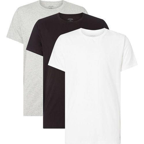 Pack of 3 T-Shirts in Plain Cotton - Calvin Klein Underwear - Modalova