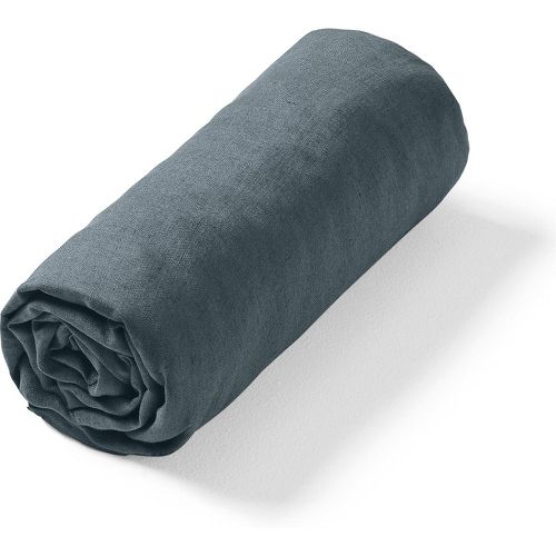 Elina Washed Linen Fitted Sheet for Deep Mattresses (32cm) - AM.PM - Modalova