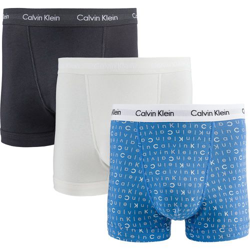 Pack of 3 Hipsters in Cotton - Calvin Klein Underwear - Modalova