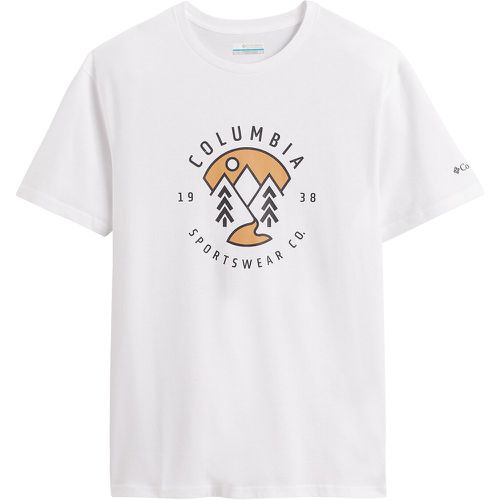 Rapid Ridge Cotton T-Shirt with Logo Print and Short Sleeves - Columbia - Modalova