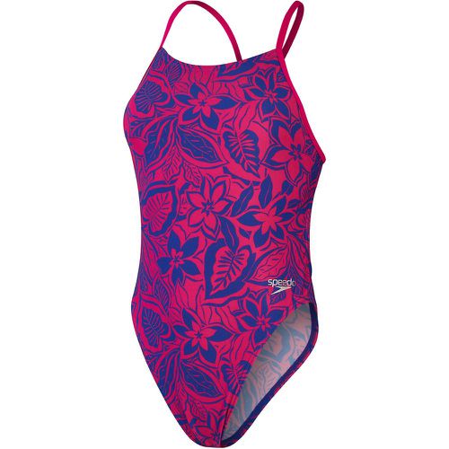 Tie-Back Pool Swimsuit in Floral Print - Speedo - Modalova