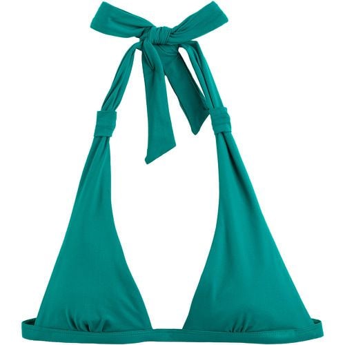 Draped Triangle Bikini Top - ANJA PARIS X LA REDOUTE COLLECTIONS - Modalova