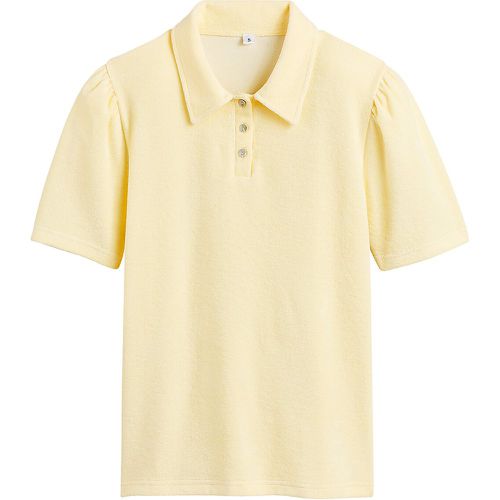 Towelling Polo Shirt in Cotton Mix - LA REDOUTE COLLECTIONS - Modalova