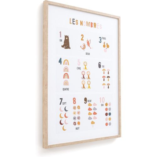 Ally Child's Framed Numbers Print - LA REDOUTE INTERIEURS - Modalova