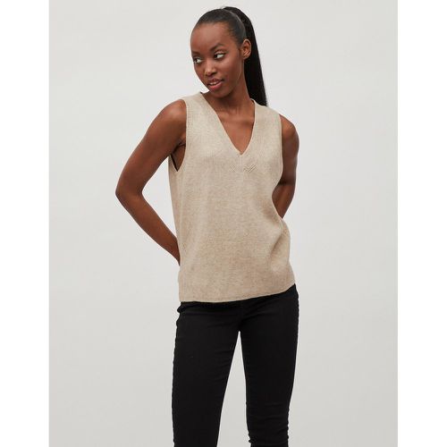 Sleeveless V-Neck Jumper - Vila - Modalova