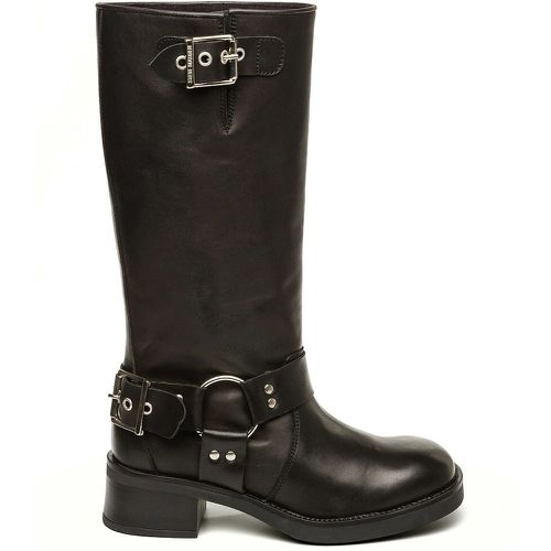 Beau Leather Biker Boots - Steve Madden - Modalova