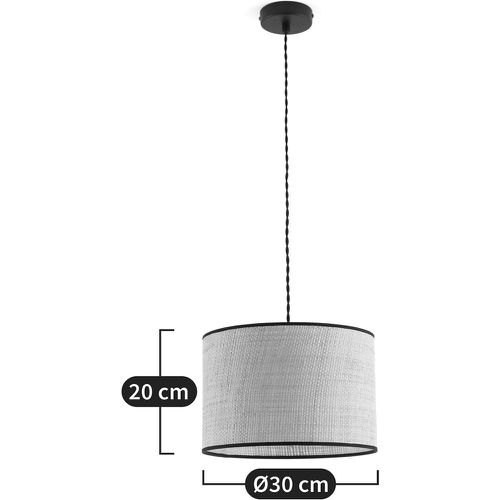 Dolkie 30cm Diameter Raffia Ceiling Lampshade - LA REDOUTE INTERIEURS - Modalova