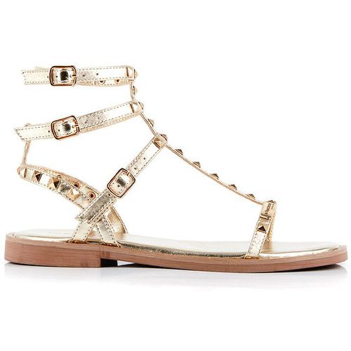 Coralie Leather Sandals - LES TROPEZIENNES PAR M BELARBI - Modalova