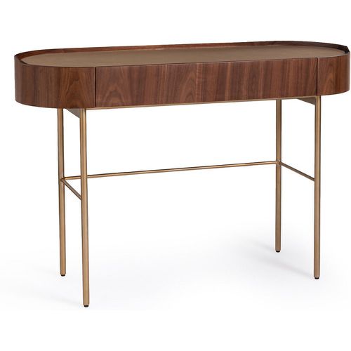 Aslen and Leather Console Table / Desk - AM.PM - Modalova