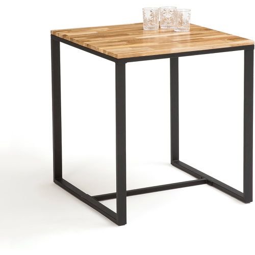 Hiba Oak & Steel Bistro Table (Seats 2) - LA REDOUTE INTERIEURS - Modalova