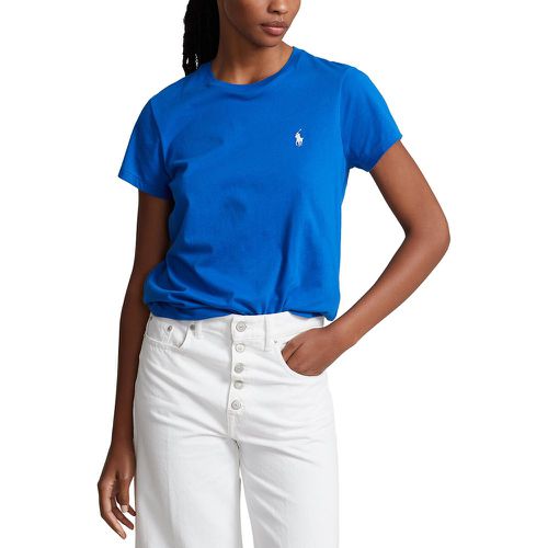 Cotton Crew Neck T-Shirt with Short Sleeves - Polo Ralph Lauren - Modalova