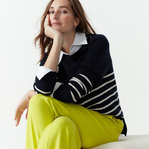 Les Signatures - Breton Striped Jumper in Recycled Wool Mix - LA REDOUTE COLLECTIONS - Modalova