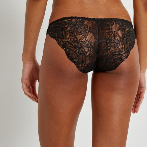Pack of 2 Knickers in Cotton with Lace - LA REDOUTE COLLECTIONS - Modalova