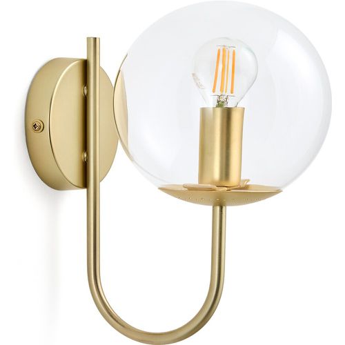 Moricio Brass and Glass Wall Lamp - LA REDOUTE INTERIEURS - Modalova
